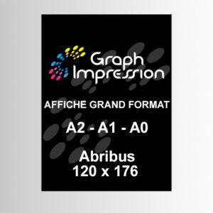 Affiche grand format poitiers 86