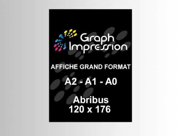 Affiche grand format poitiers 86